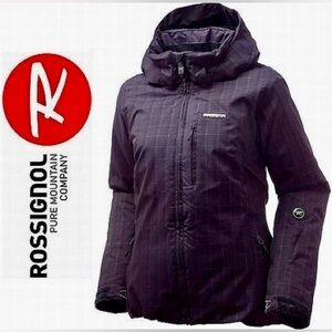 ROSSIGNOL ski Waterproof Jacket size Medium - Purple
